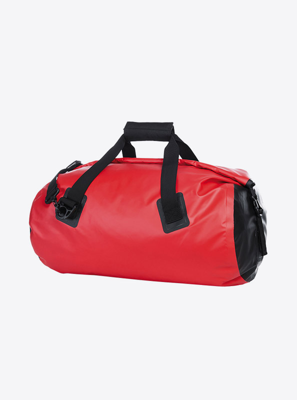 Duffel Bag Easy Mit Logo Bedrucken Sporttasche Aus Blachenmaterial Rot