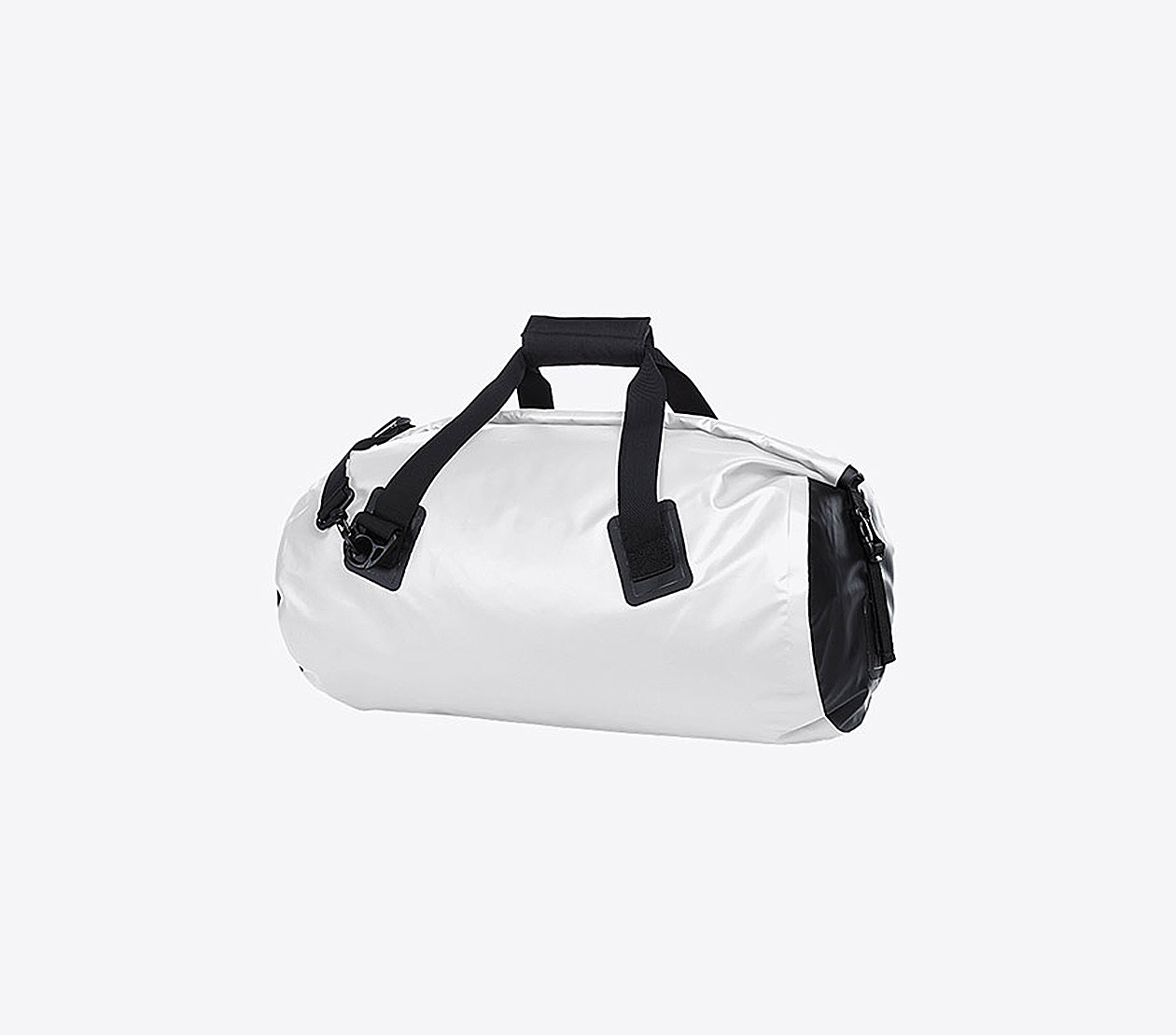 Duffel Bag Easy Mit Logo Bedrucken Sporttasche Aus Blachenmaterial Weiss