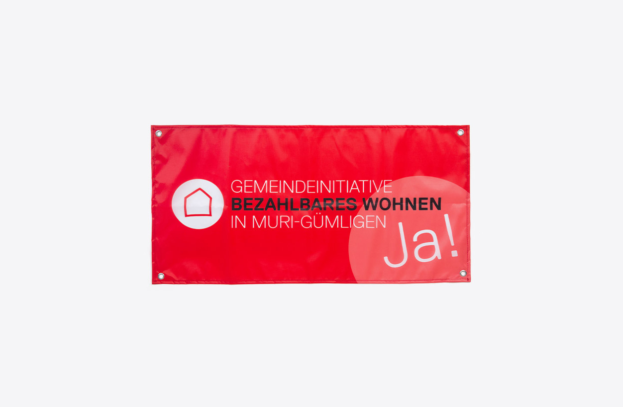 fahne gemeindeinitiative muri gruemlingen