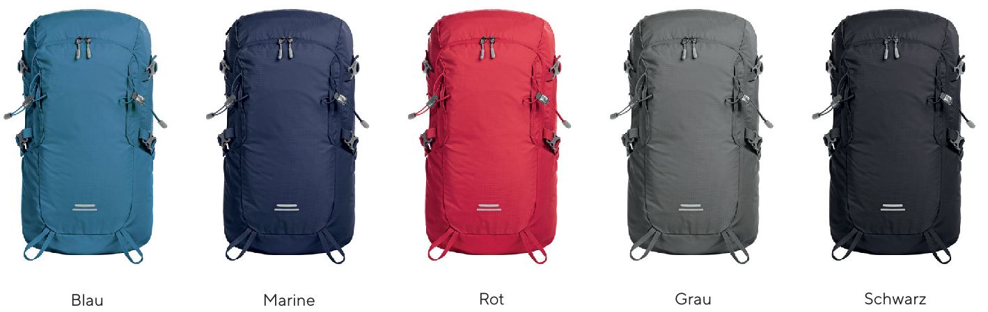 Farbauswahl Trekking Rucksack Easy