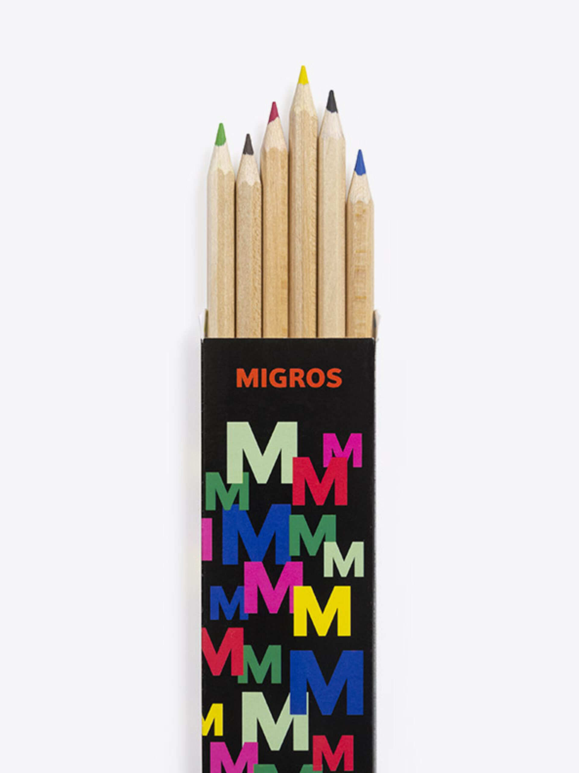 Farbstift Set Migros Verpackung Mit Logo Bedrucken Holz Fsc