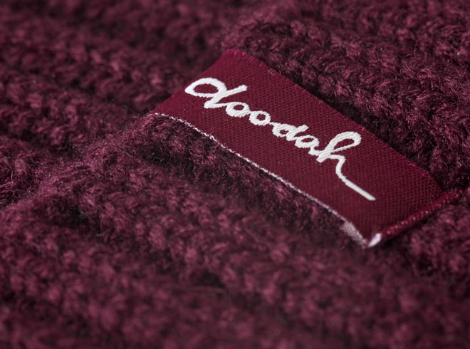 Beanie Wollmuetze Flaglabel