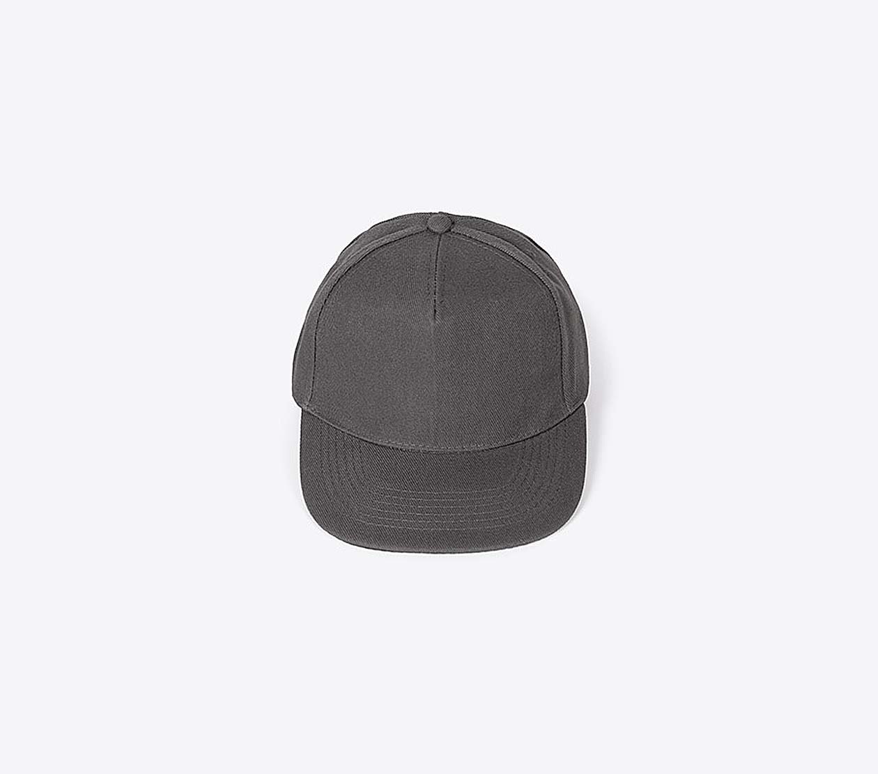 Flat Cap Sols Sonic Mit Logo Bedrucken Besticken Acryl Twill Dark Grey Front