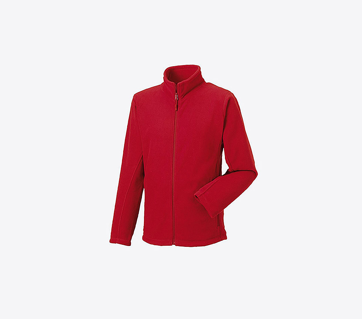 Fleecejacke Fuer Herren Mit Logo Besticken Russell 870m Farbe Red