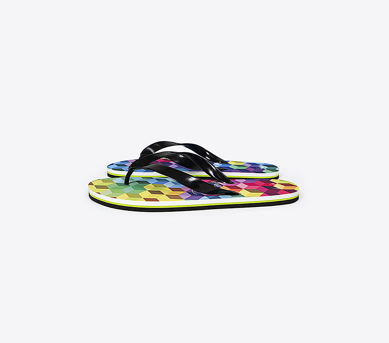 Flip Flop Light Mit Logo Werbung Bedrucken Vollflaechiger Druck Rainbow Seite