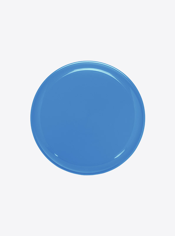 Frisbee Eco Mit Logo Bedrucken Werbegeschenk Blau