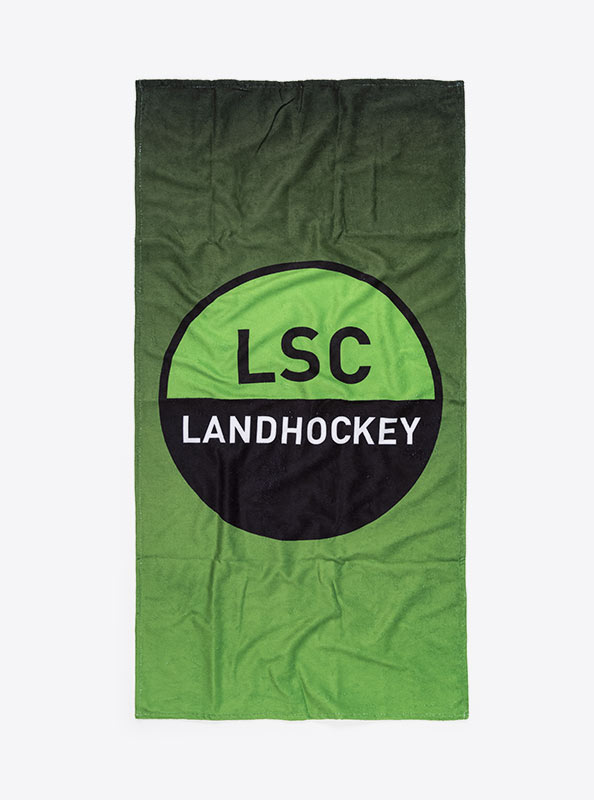 Frottiertuch Bedruckt Lsc Landhockey Mit Logo Bedrucken Polyester Baumwolle Digitaldruck