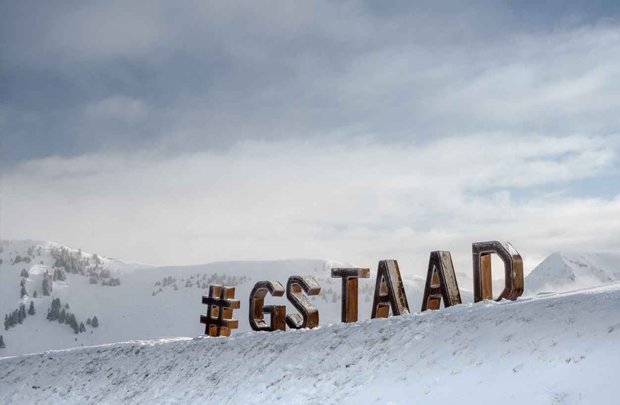 Gstaad Saanenland Tourismus Blog Merch Mit Druck GSTAAD Im Schnee