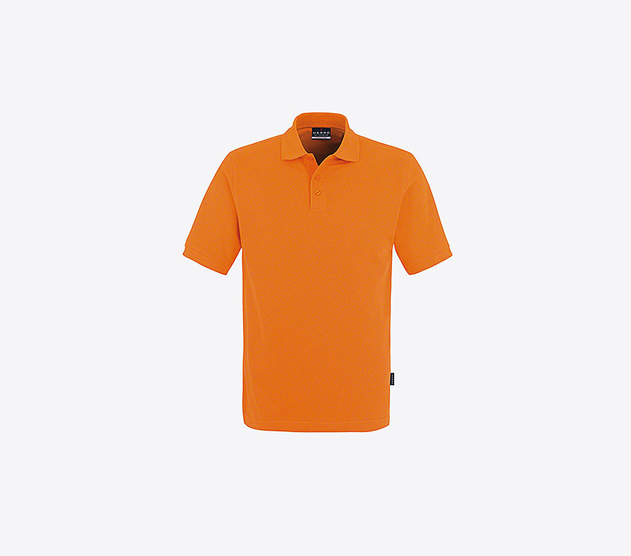 Herren Polo Shirt Besticken Hakro 810 Classic Orange