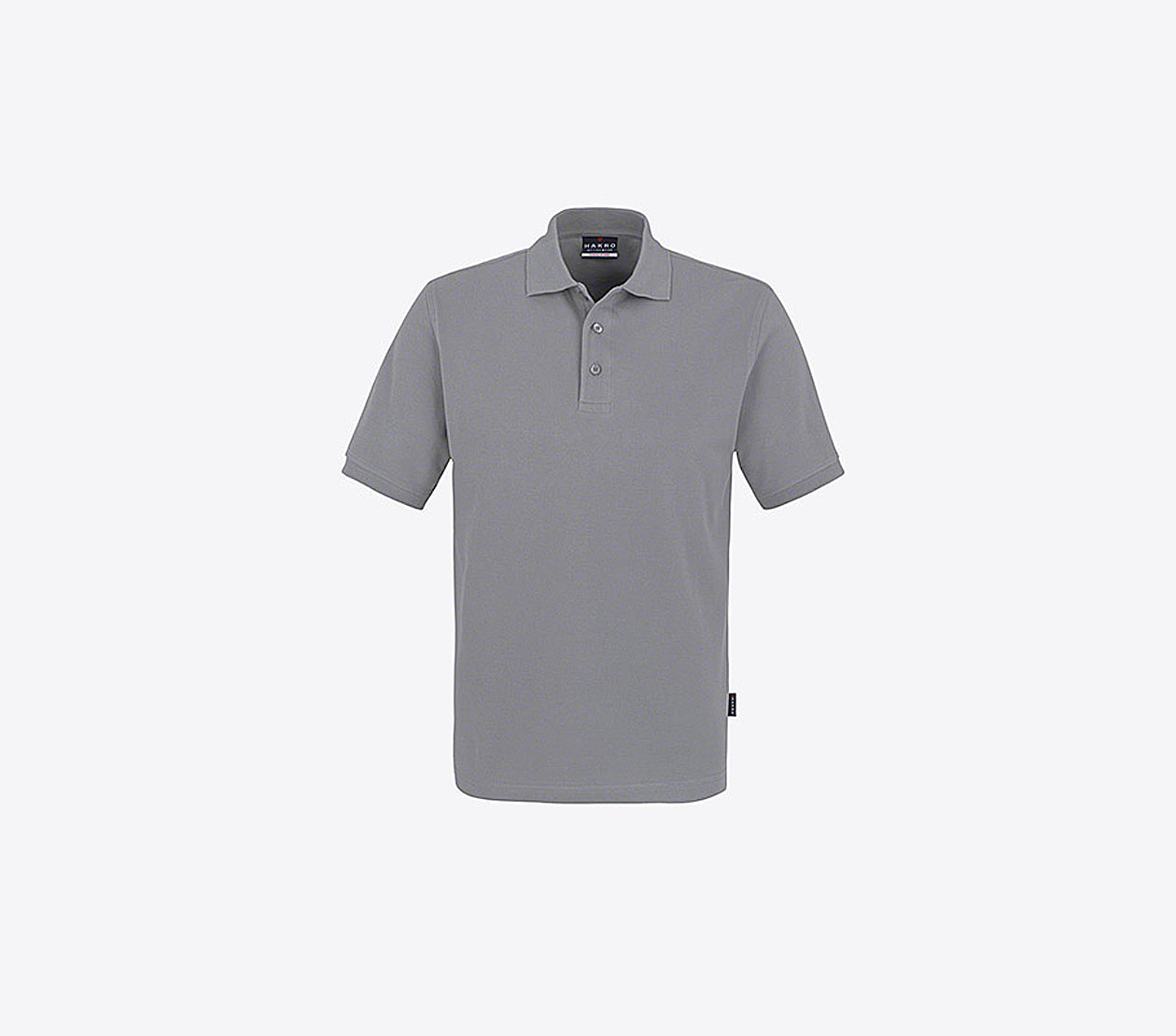 Herren Polo Shirt Besticken Hakro 810 Classic Titan