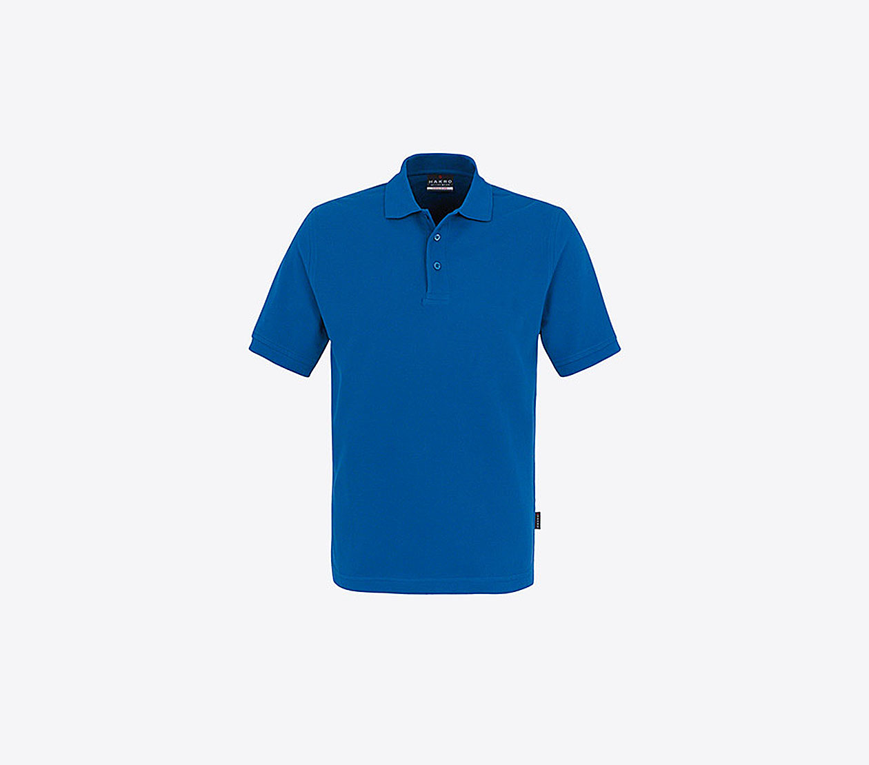 Herren Polo Shirt Besticken Mit Eigenem Design Hakro 810 Classic Royal