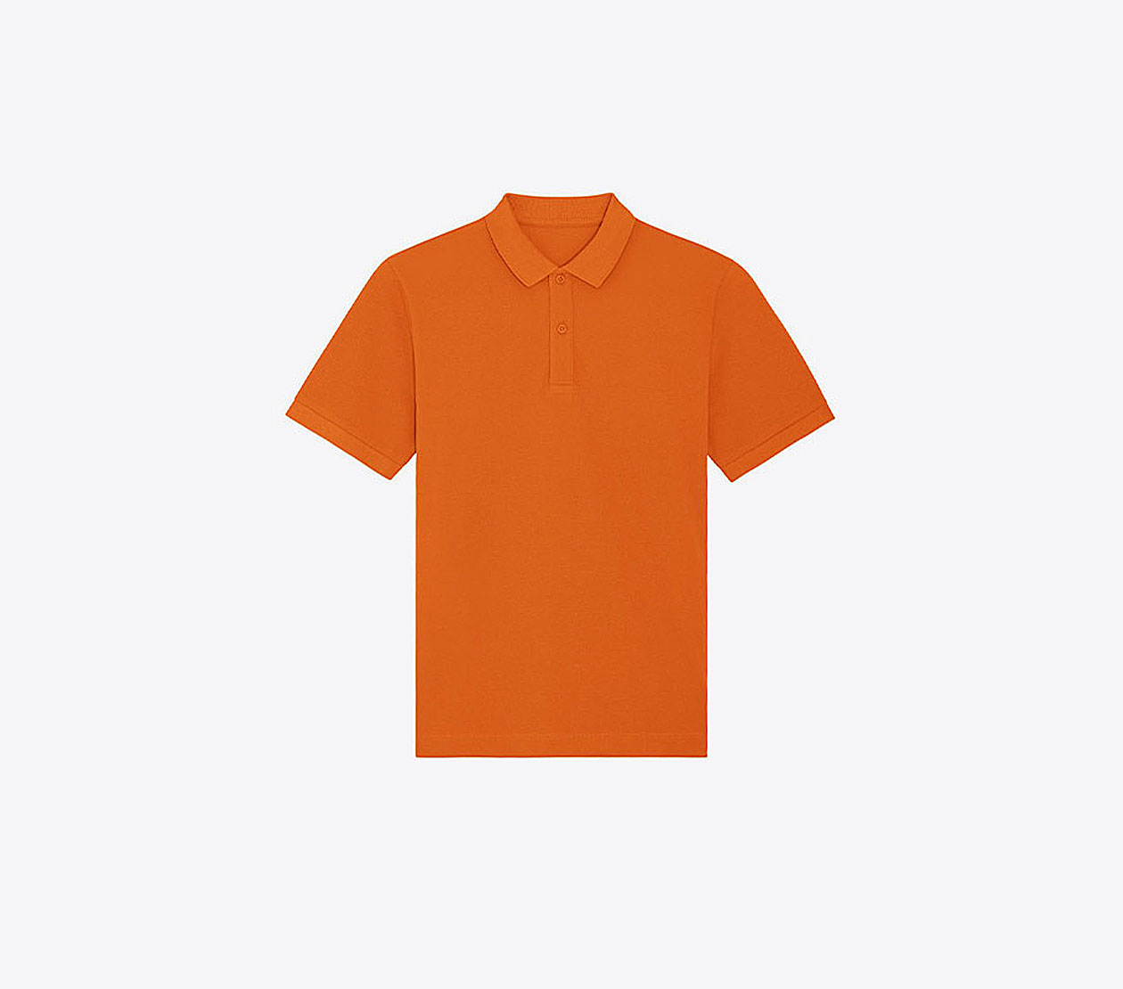 Herren Poloshirt Stanley Stella Prepster Mit Logo Farben Bright Orange