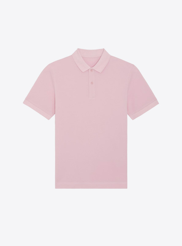 Herren Poloshirt Stanley Stella Prepster Mit Logo Farben Cotton Pink