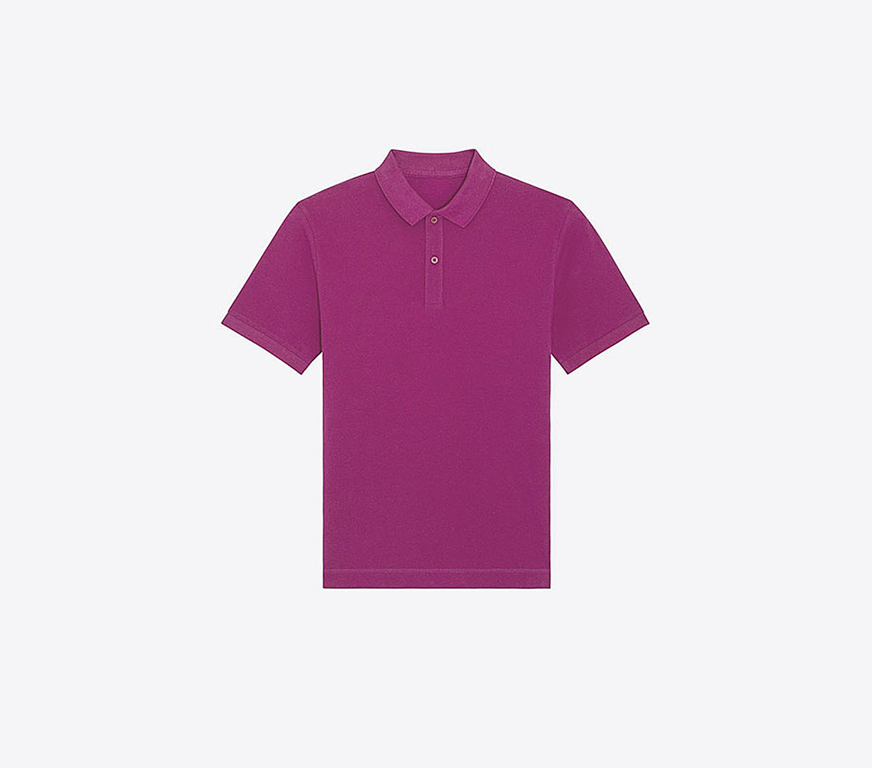 Herren Poloshirt Stanley Stella Prepster Mit Logo Farben Orchid Flower