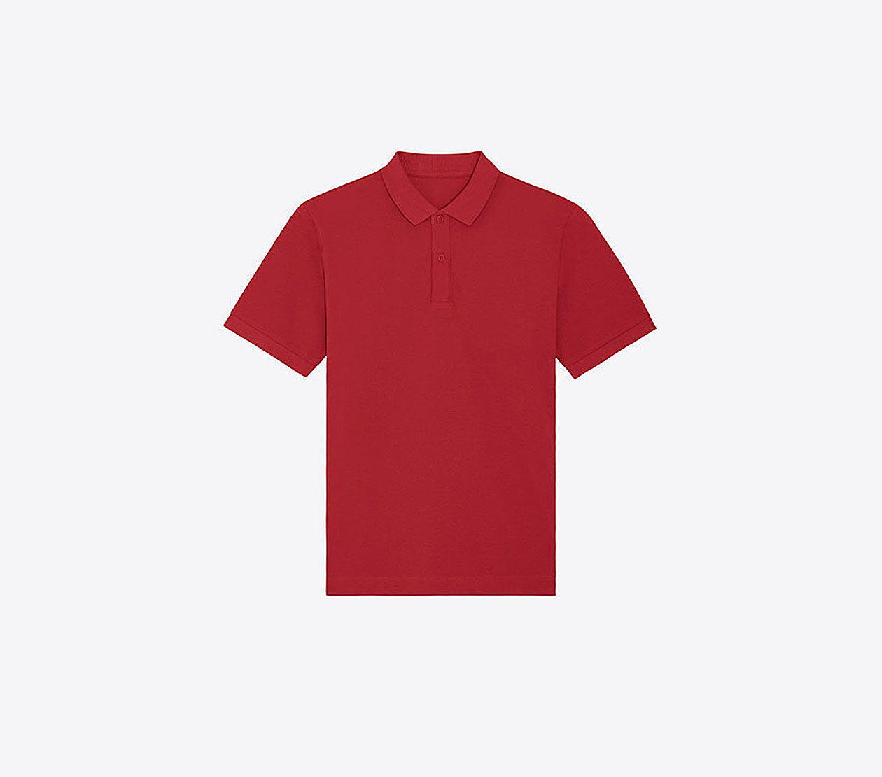 Herren Poloshirt Stanley Stella Prepster Mit Logo Farben Red