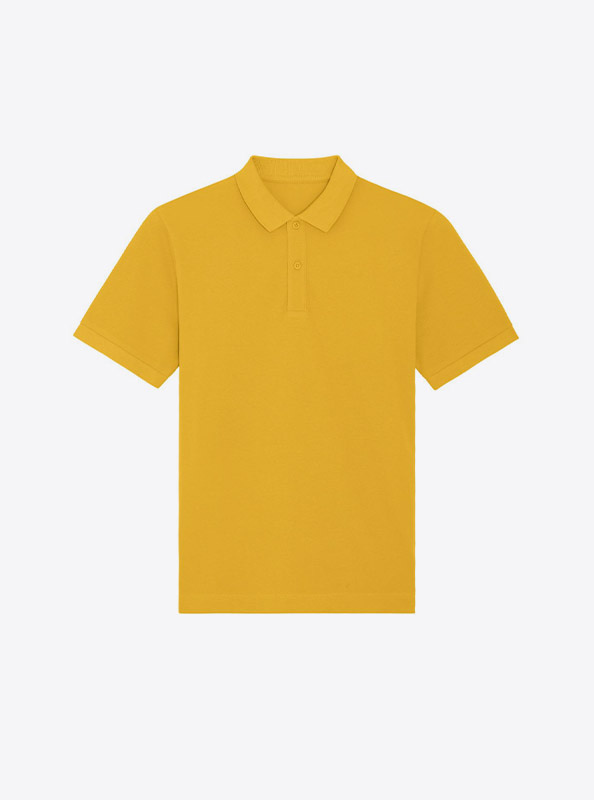 Herren Poloshirt Stanley Stella Prepster Mit Logo Farben Spectra Yellow