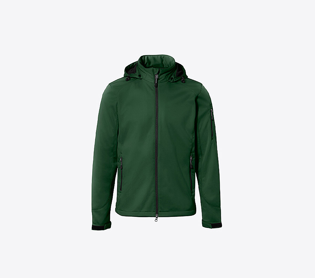 Herren Softshelljacke Hakro Ontario Bedrucken Mit Logo Besticken Lassen Tanne
