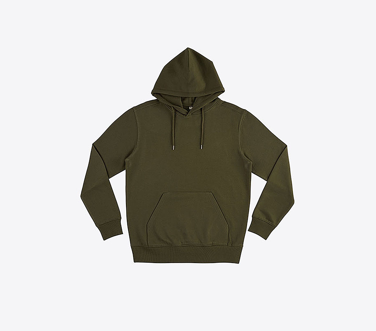 Hoodie Unisex Standard Continental Cor51p Mit Logo Bedrucken Moss Green