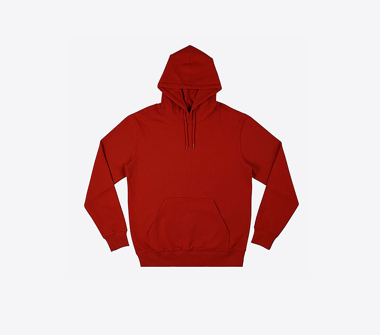 Hoodie Unisex Standard Continental Cor51p Mit Logo Bedrucken Red