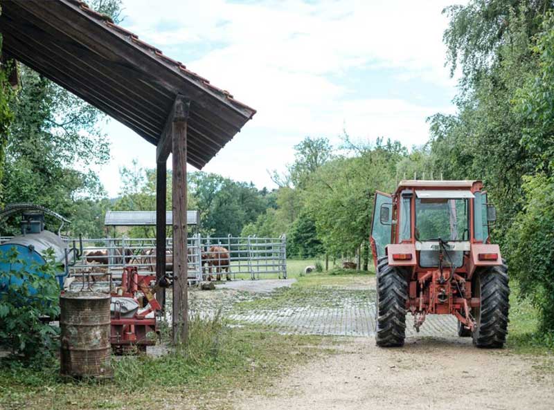Jeder Hof Zaehlt Baumwolltaschen Traktor