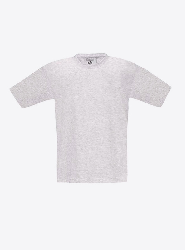 Kinder T Shirt Bundc Exact Mit Logo Bedrucken Lassen 190 Ash