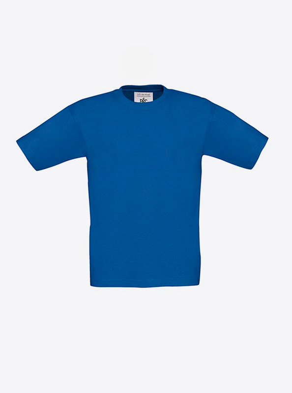 Kinder T Shirt Bundc Mit Logo Drucken Lassen Exact 190 Royal Blue