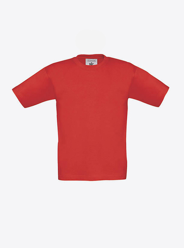 Kinder T Shirt Mit Design Bedrucken Bundc Exact 190 Red