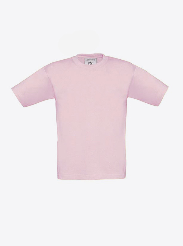 Kinder T Shirt Mit Siebdruck Bedrucken Bundc Exact 190 Pink Sixties