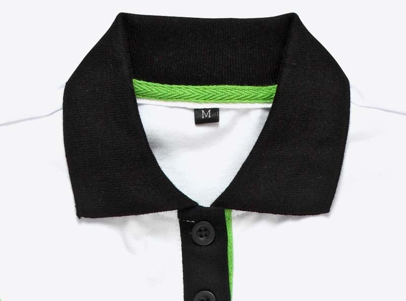 Kontrastband Nacken Polo Shirt Kontrastband Nacken Polo Shirt