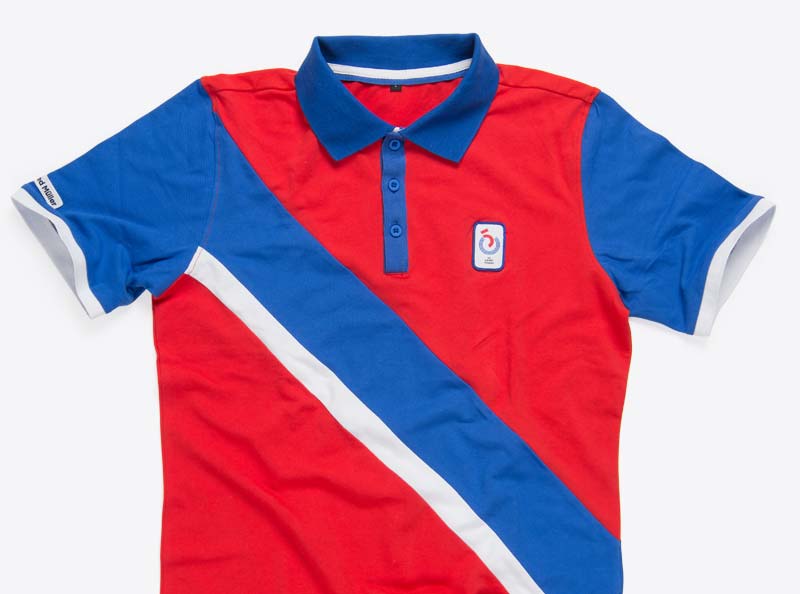 Kontraststreifen Polo Shirt Kontraststreifen Polo Shirt