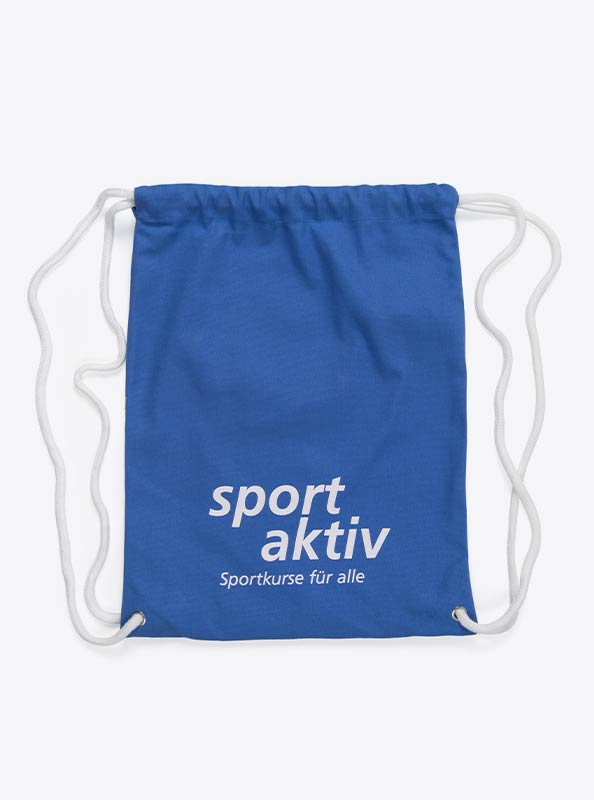 Kordel Rucksack Hipster Bag Bedrucken Mit Logo Sportaktiv