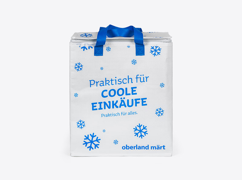 Kühltasche Mit Werbung Bedruckt Oberland Märt