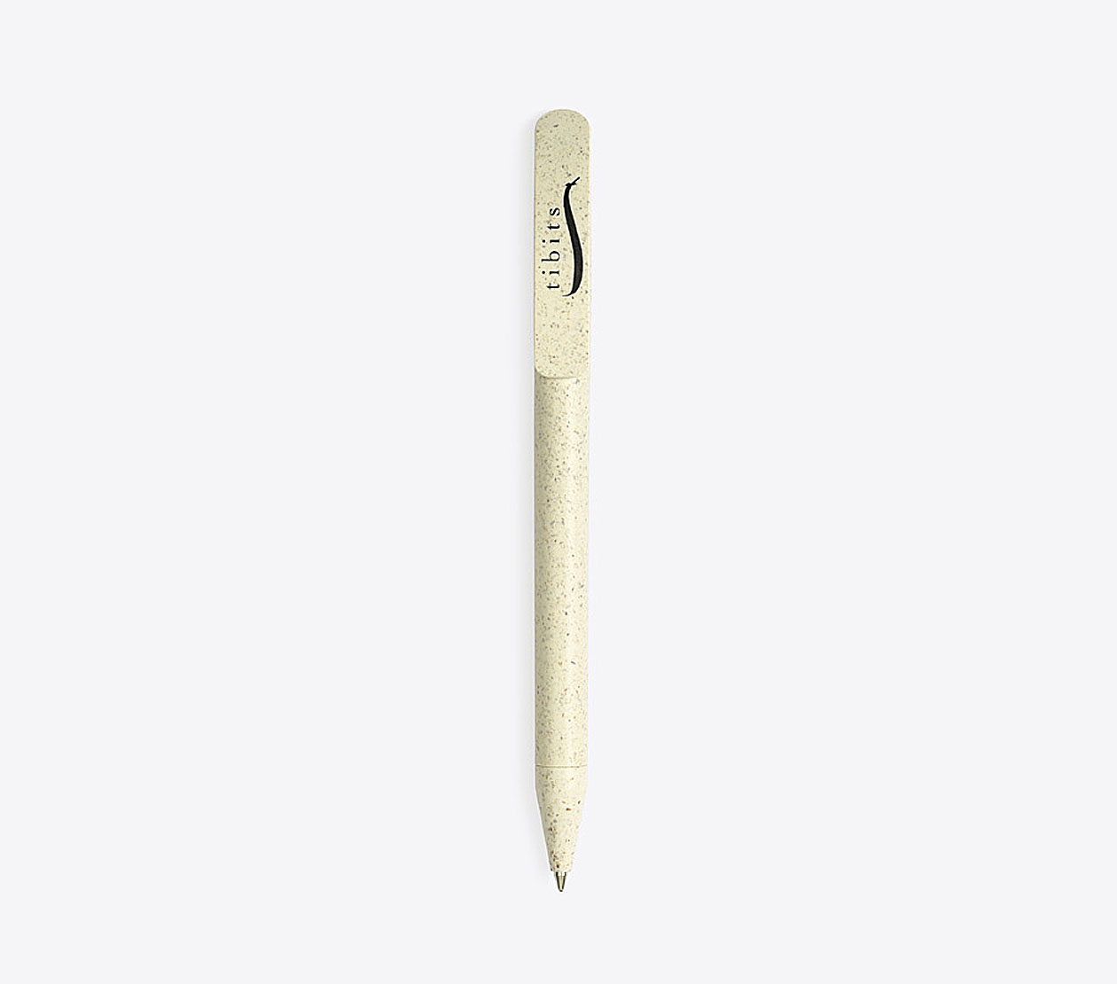Kugelschreiber Ds3 Logo Drucken Biokunststoff Tampondruck Swissmade Tibits