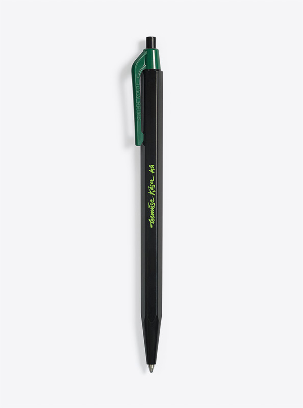 Kugelschreiber Eco 825 Caran Dache Mit Logo Bedrucken Gemuesekaeseag