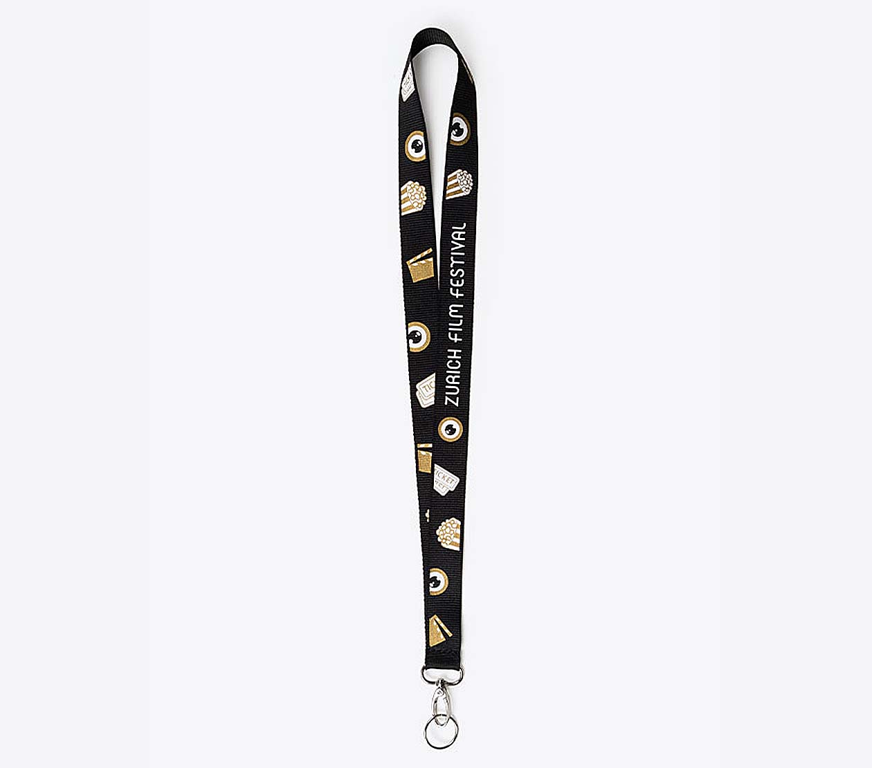 Lanyard 383 Polyester Light Zuercher Film Festival