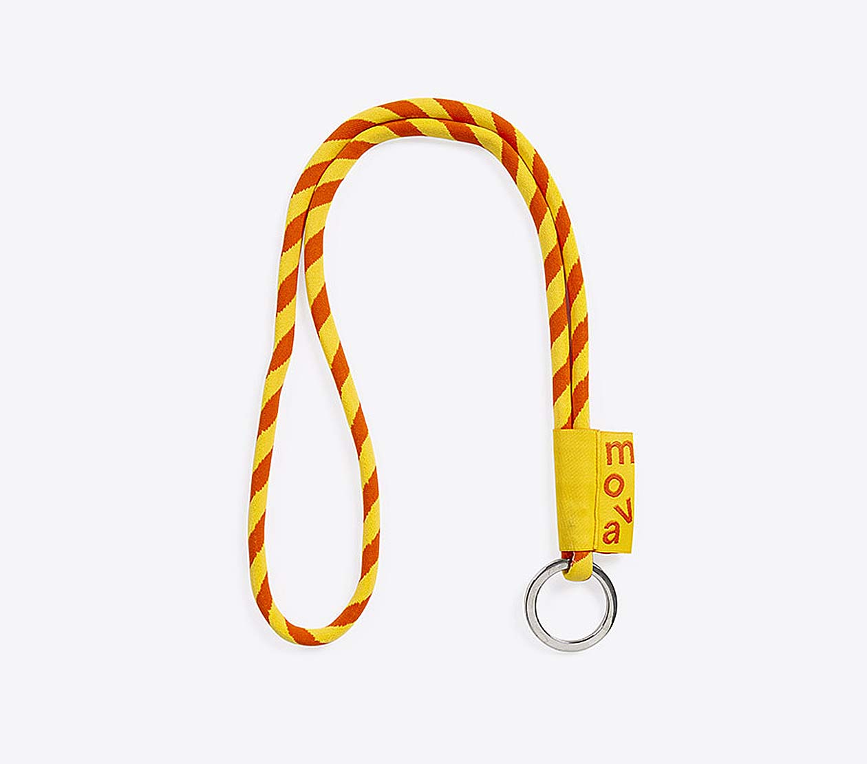 Lanyard 386 Tube Label Long Hajk Polyamid Gelb Orange