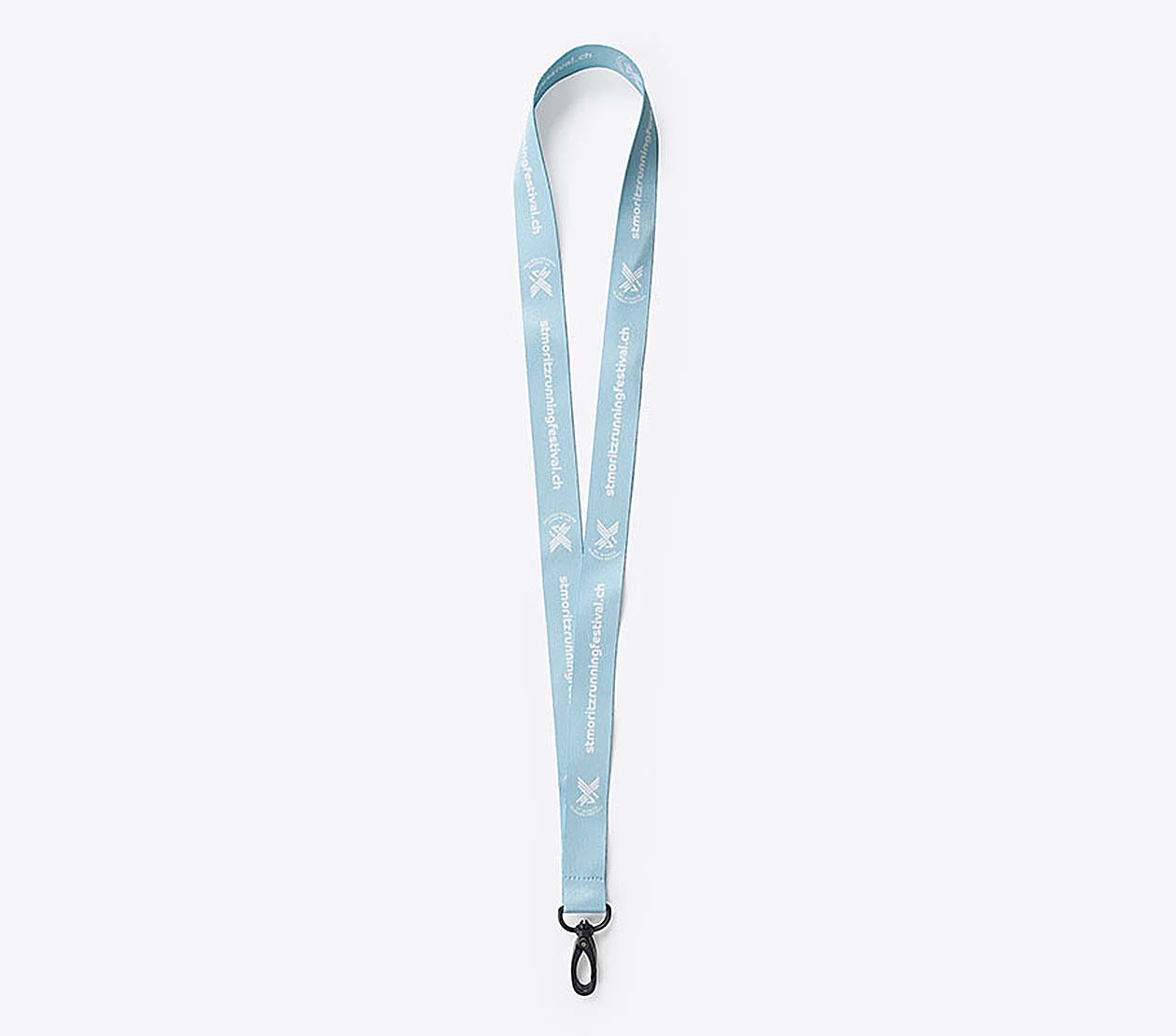 Lanyard 387 Satin Verein Engadiner Sommerlauf 2023 Mit Logo Bedrucken Vollflaechig Digitaldruck