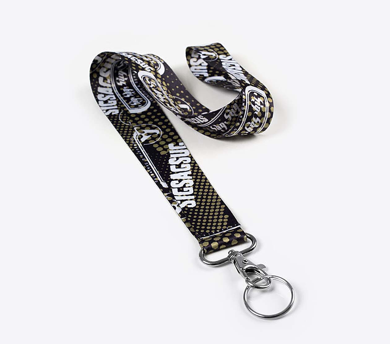 Lanyard 387 Satin Logo mit Digitaldruck | Manroof Werbeartikel