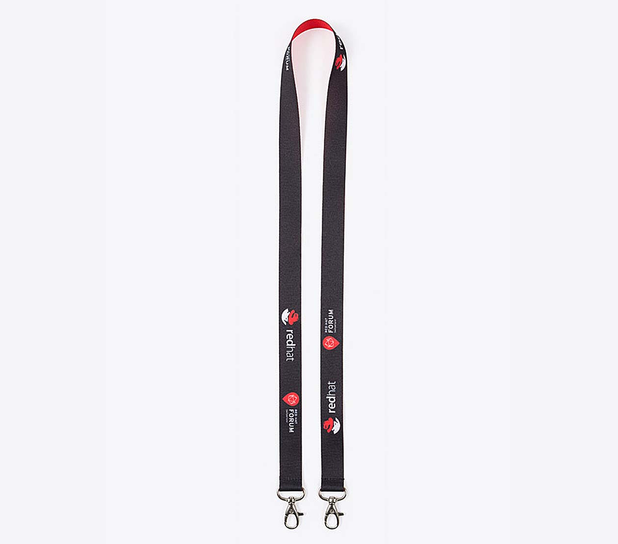 Lanyard Polyester Light Red Hat