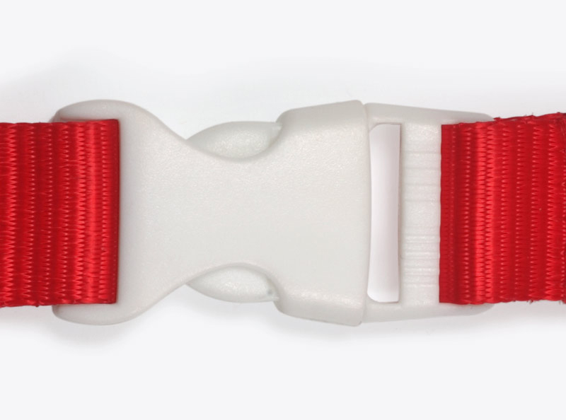 lanyard schluesselanhaenger steckschnalle weiss