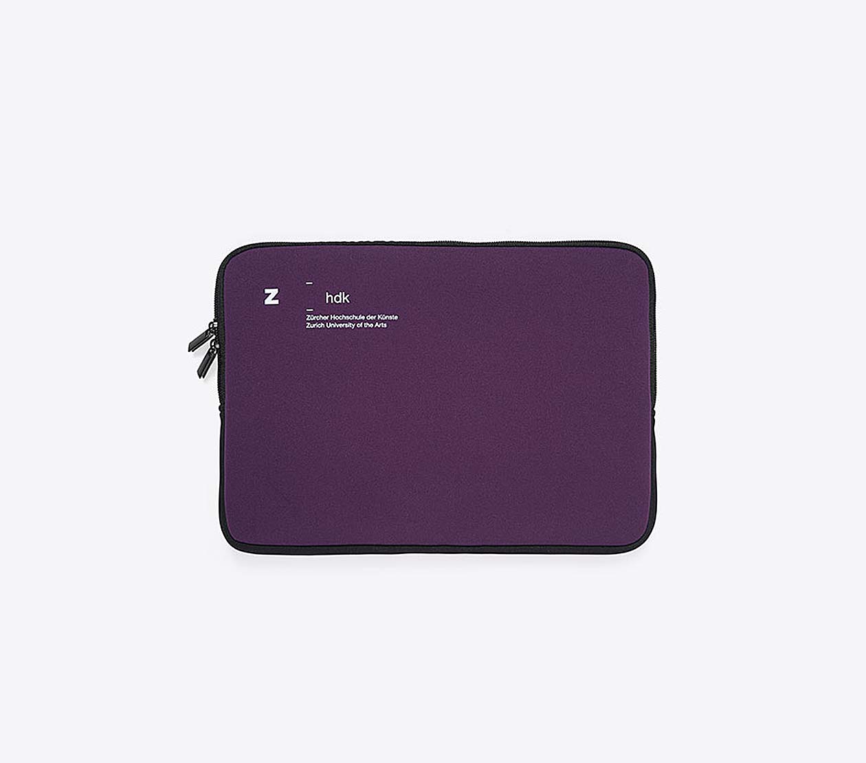 Laptop 15zoll Sleeve Mit Sujet Bedrucken Zhdk Violett