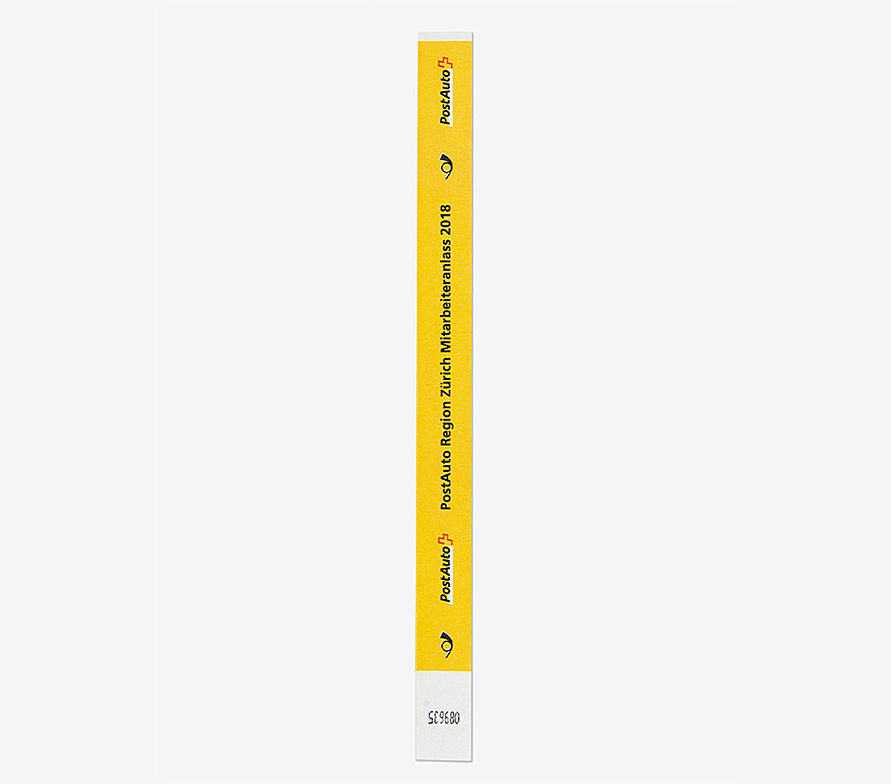 Laser Tyvek Premium Kontrollband Bedruckt Postauto