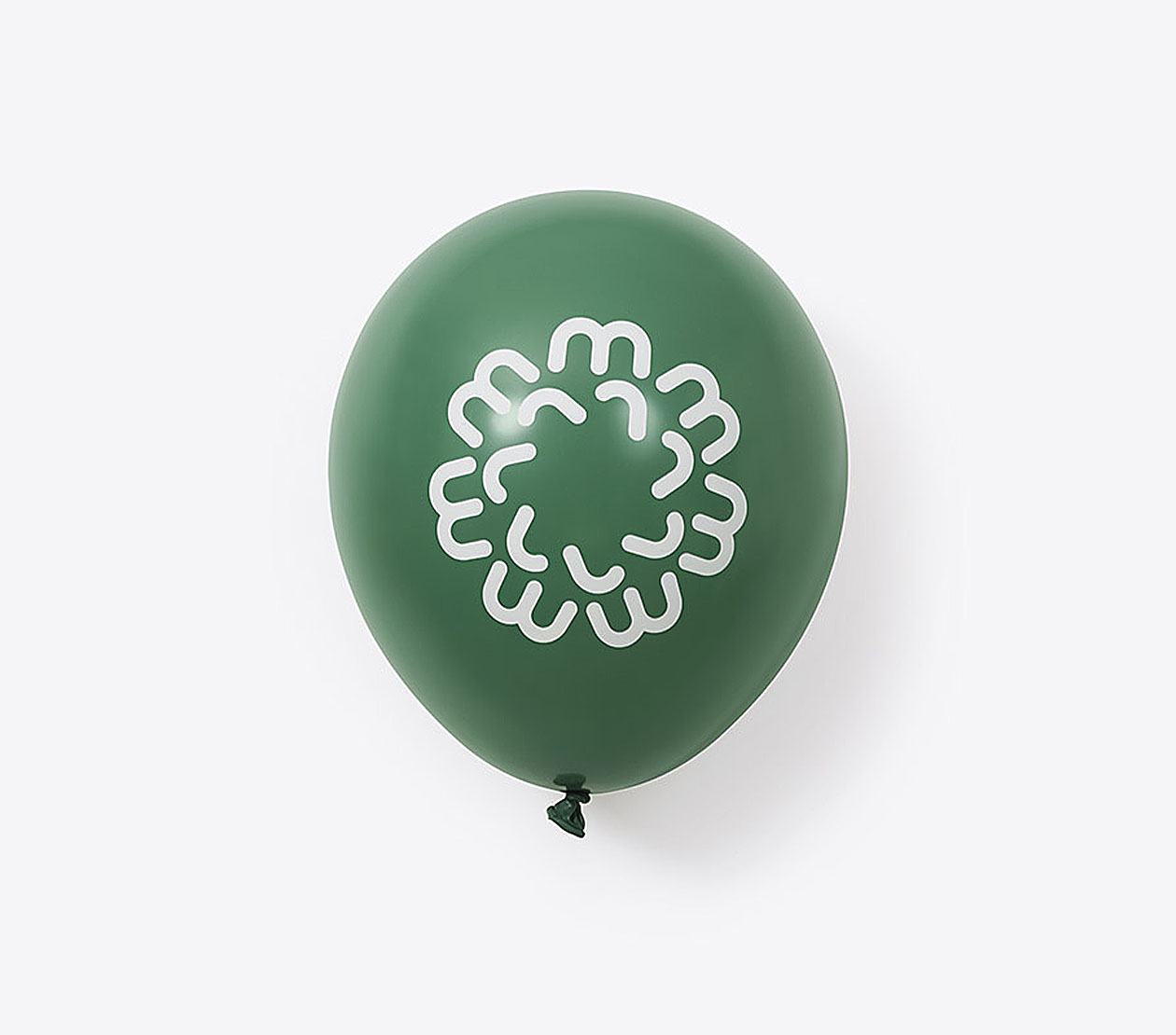 Luftballon Mit Logo Lwa Die Gaelbe Mit Logo Bedrucken Werbeartikel Naturlatex Biologisch Abbaubar Gruen