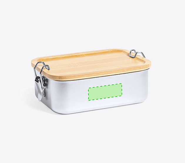 lunchbox edelstahl mit druck druckflaeche b