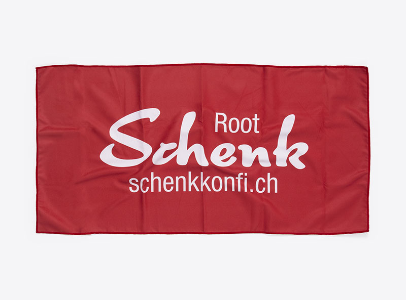 Mikrofasertuch Schenk Mit Logo Bedruckt Schenkkonfi