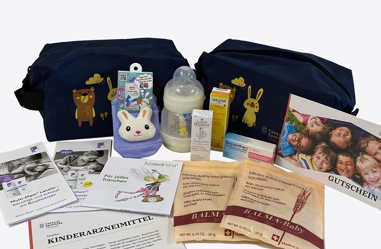 necessaire aus RPET geschenk central apotheke thalwil