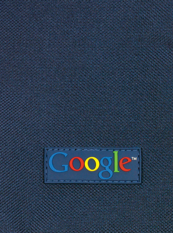 Necessaire mit PVC Etikette für Google