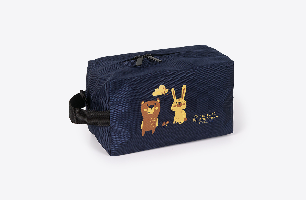 necessaire RPET geschenk central apotheke thalwil