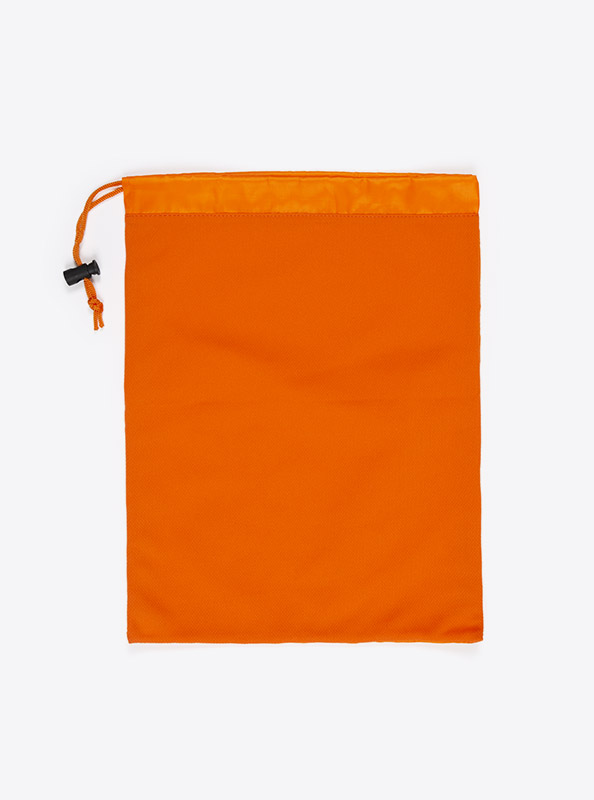 Netz Beutel Polyester Mit Eigenem Logo Bedrucken Nachhaltige Produktion Orange