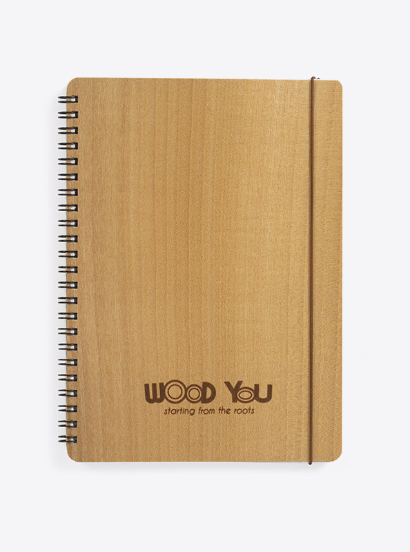 Notizbuch Holz Wood You A5 A6 Naturholzfurnier Mit Firmenlogo Gravieren